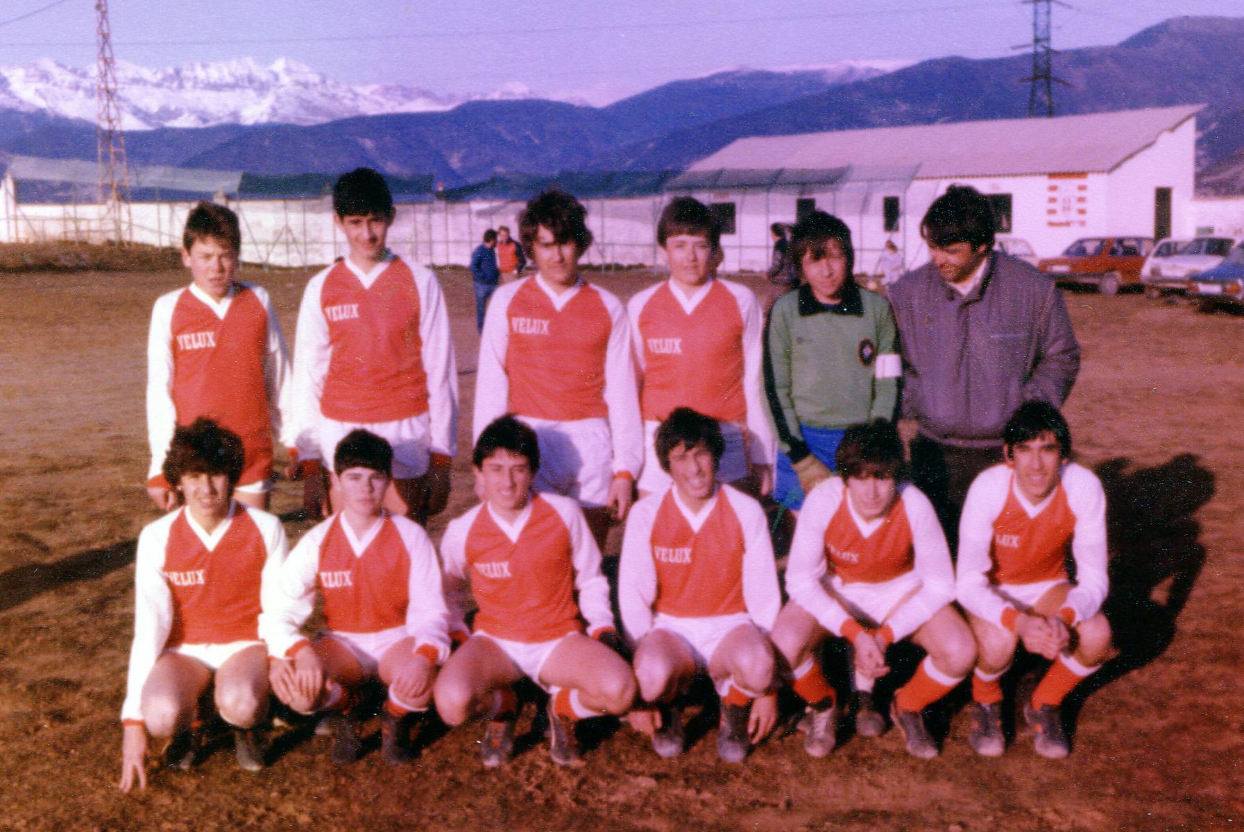 Equipo Peña Edelweiss 3I - 3ª Infantil - Grupo Jaca/Sabiñánigo Temporada 1983/1984